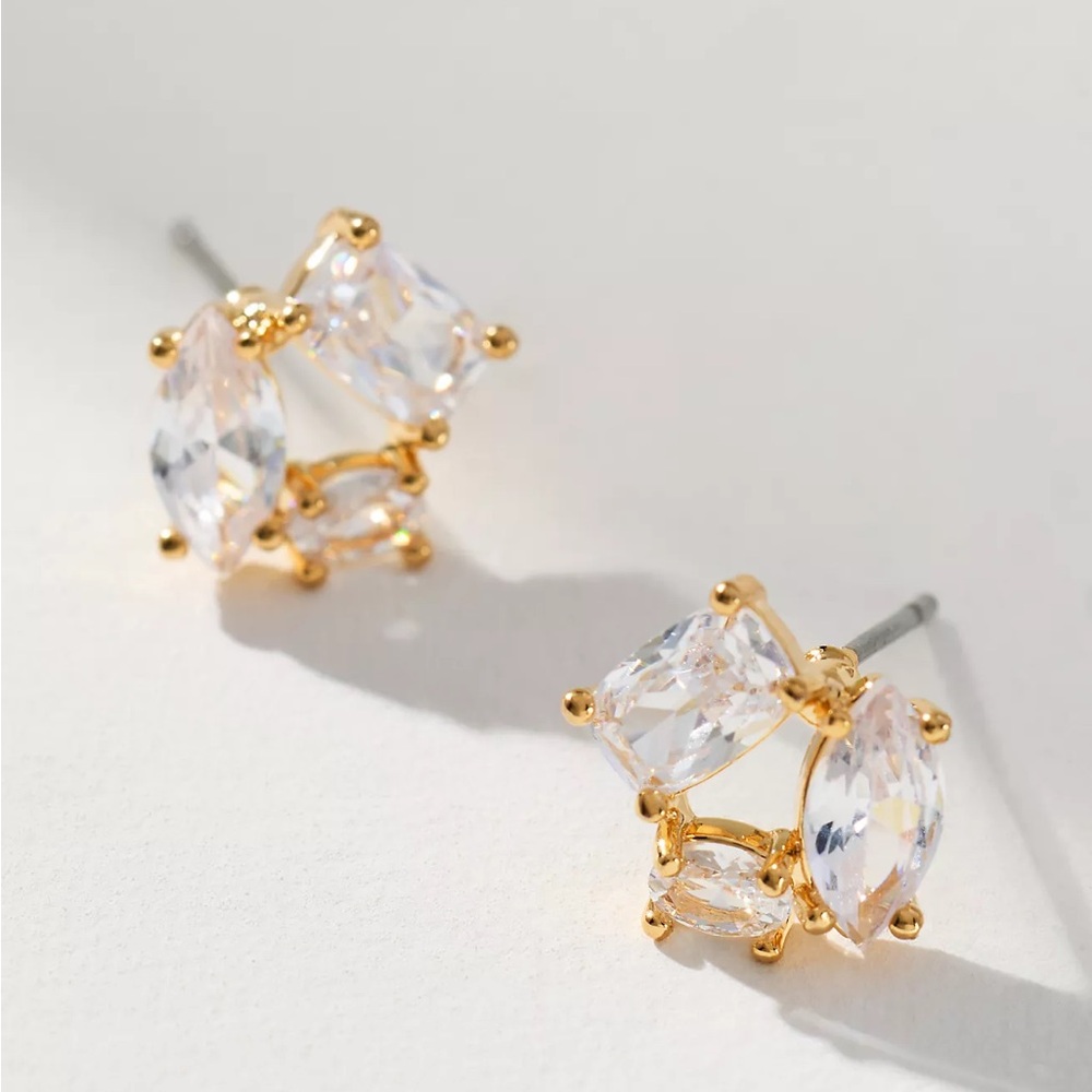 Festive Icon Stud Cluster Earrings